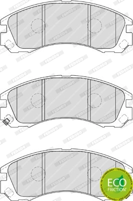 Set placute frana