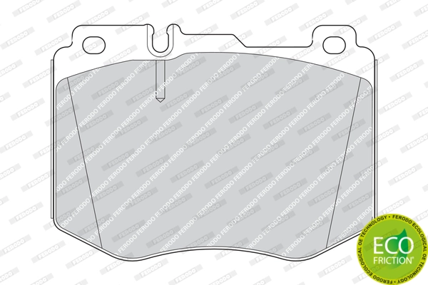 Set placute frana