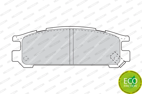 Set placute frana