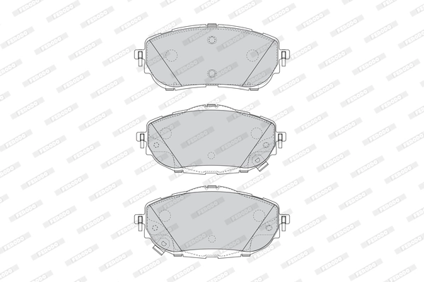 Set placute frana