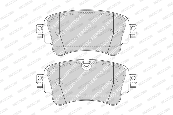 Set placute frana