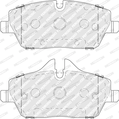 Set placute frana