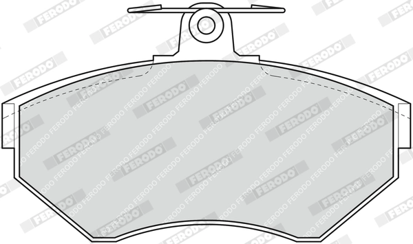 Set placute frana