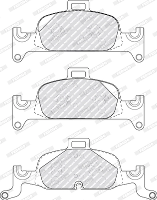 Set placute frana