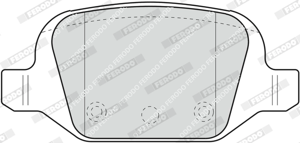 Set placute frana