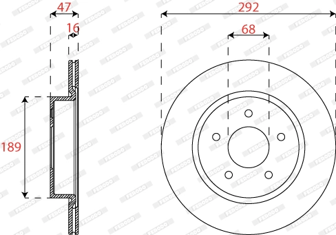 Disc frana