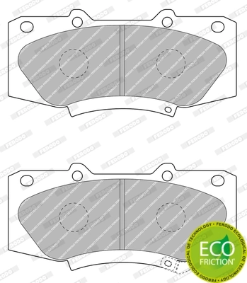 Set placute frana