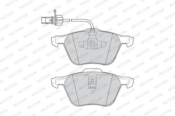 Set placute frana