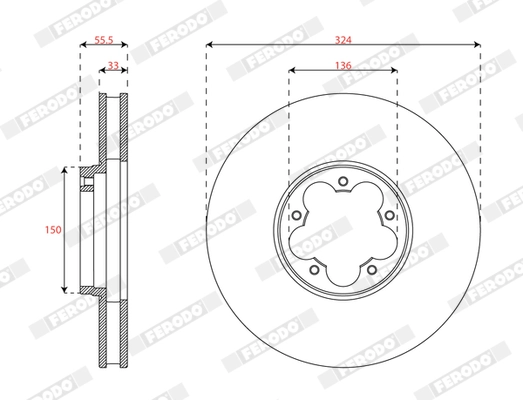 Disc frana