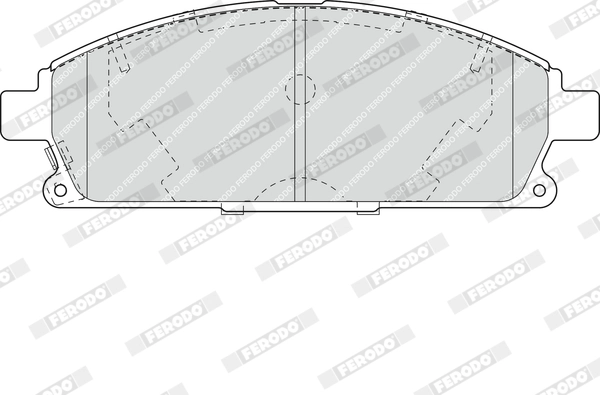 Set placute frana