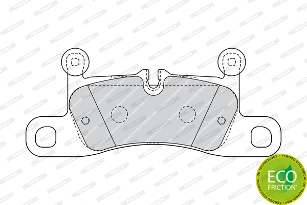 Set placute frana