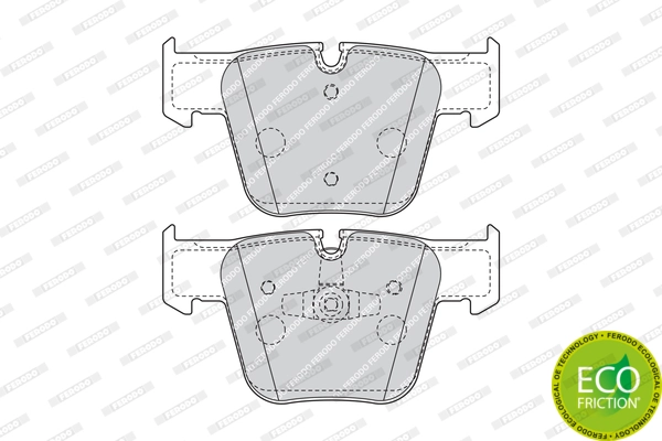 Set placute frana
