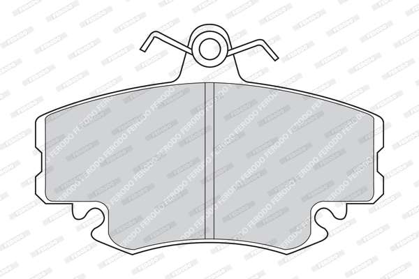 Set placute frana