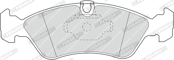 Set placute frana