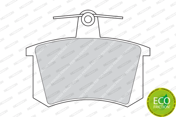 Set placute frana