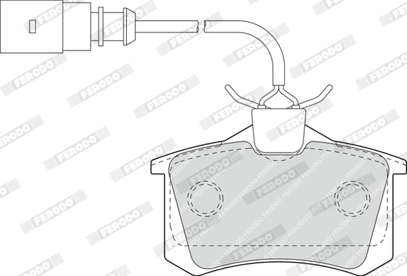 Set placute frana