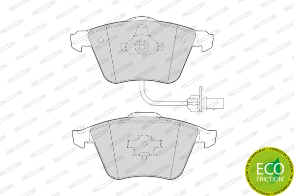 Set placute frana