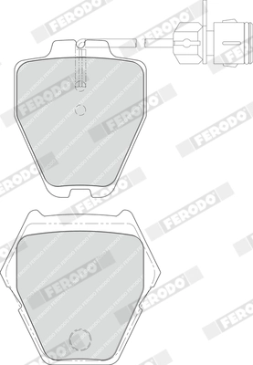 Set placute frana