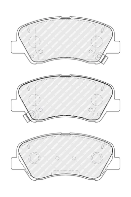 Set placute frana