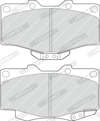 Set placute frana