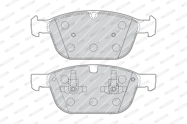 Set placute frana