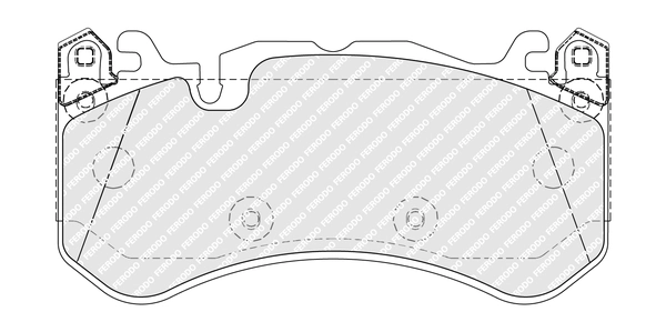 Set placute frana