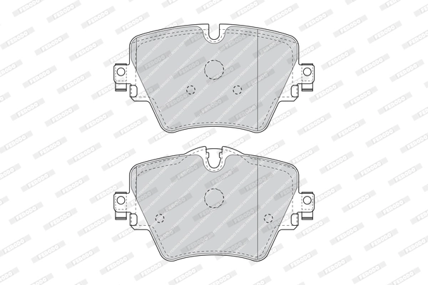 Set placute frana