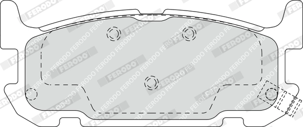 Set placute frana