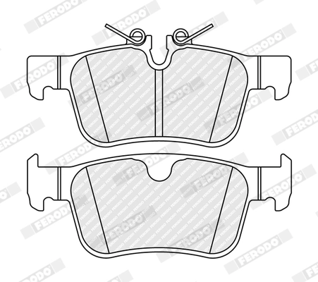 Set placute frana