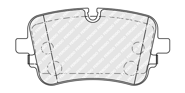 Set placute frana