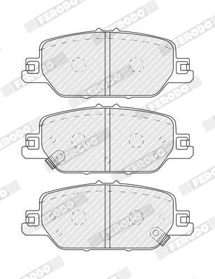 Set placute frana