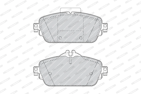 Set placute frana