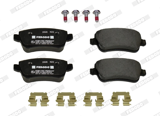 Set placute frana