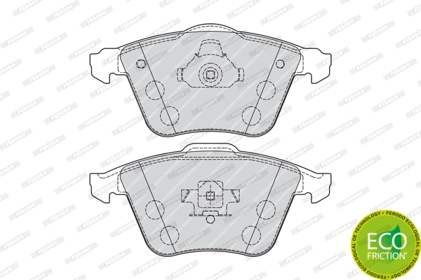 Set placute frana