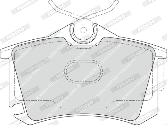 Set placute frana