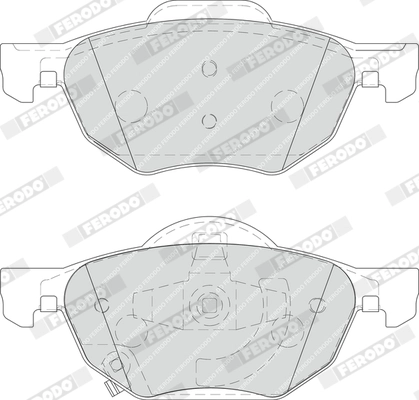 Set placute frana