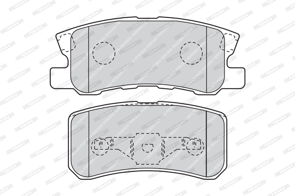 Set placute frana