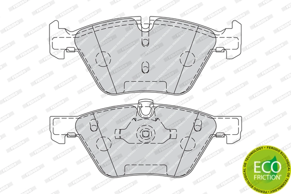 Set placute frana