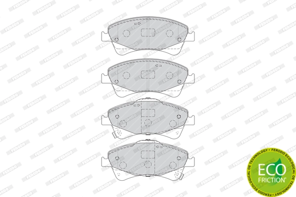 Set placute frana