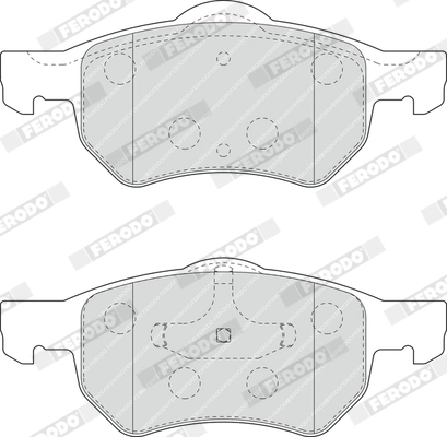 Set placute frana