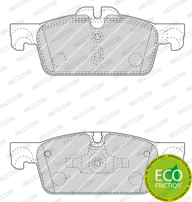 Set placute frana