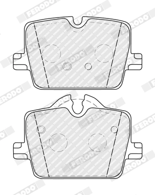 Set placute frana