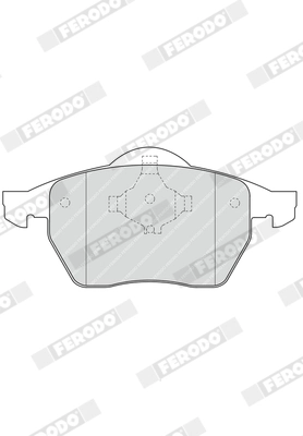 Set placute frana