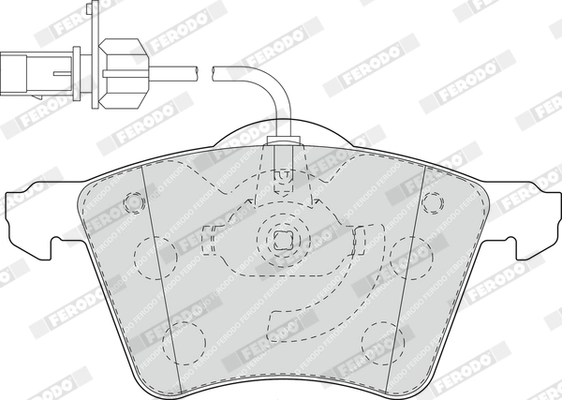 Set placute frana