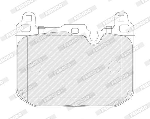Set placute frana