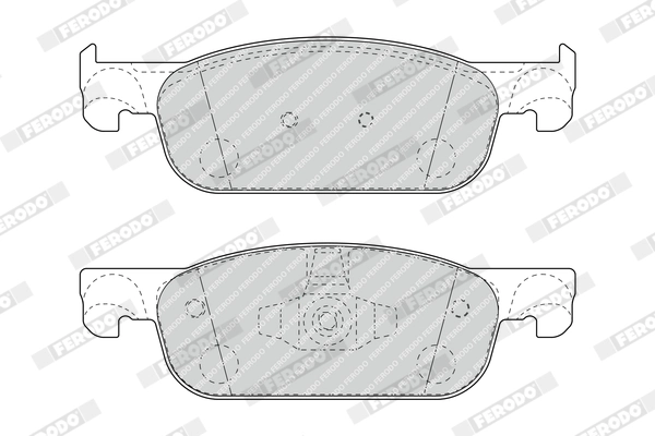 Set placute frana