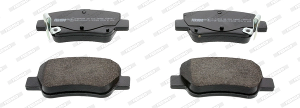 Set placute frana