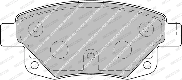 Set placute frana
