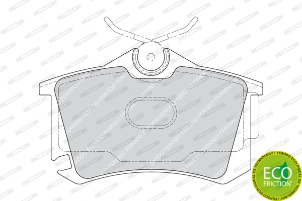 Set placute frana