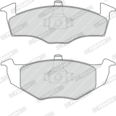 Set placute frana